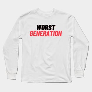 Worst Generation Long Sleeve T-Shirt